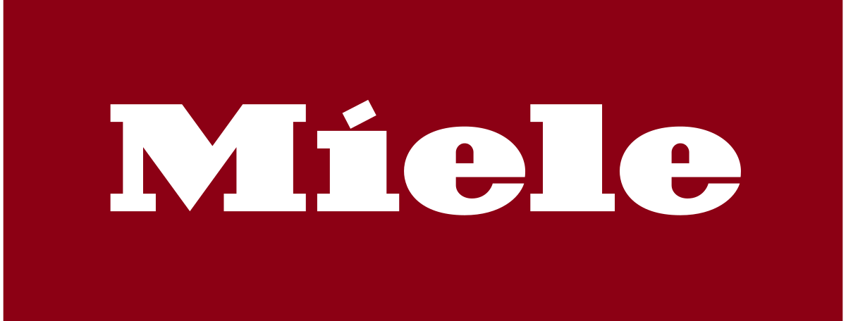 Miele logo red and white
